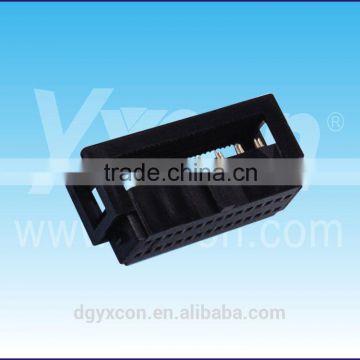 Dongguan high quality factory price 2.54mm pitch IDC socket connector