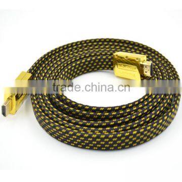 XINYA 2.0V 1.4V Gold--plated Flat HDMI Cable full HD 1080P 3D Male to Male Cord for PS3 XBOX