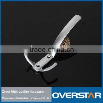 Classical Diecasting Zinc Alloy Hook ,Anti-rust Bathroom Hook,Doubled Brushed Cloth Hooks