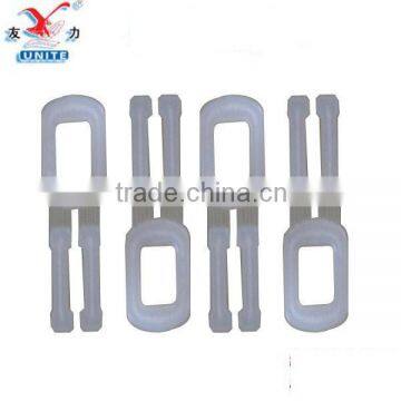 Plastic packing buckle