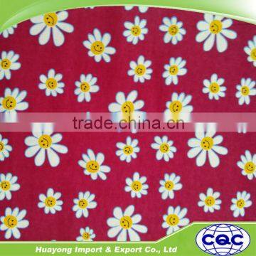 new design soft cotton flannel fabric for garment /blanket