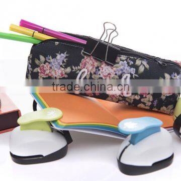 brand new fashion makeup case flower fresh fancy makeup train case