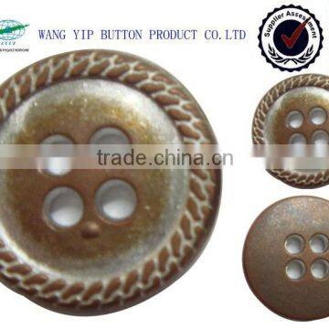 15mm technique 4 holes alloy lead-free and nickel-free button