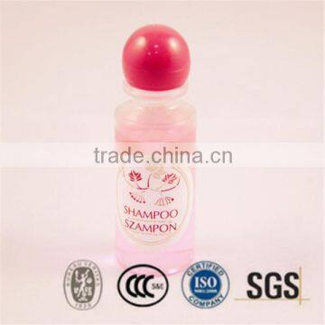 Hotel cosmetic shampoo bottle with customized logo