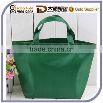 Custom Durable Nylon Cheap Foldable Shopping Bag Wholesale Promotional Tote Lady Handbag Beach Bag