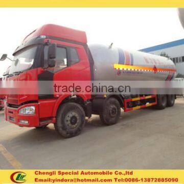 Brand new china 8x4 faw 35000l lpg tank truck