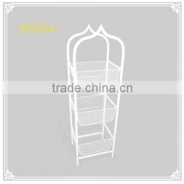 Hot Sale kitchen racks 3 tiered metal wire rack stand dish holder