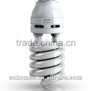 CFL half spiral energy saving light 65w