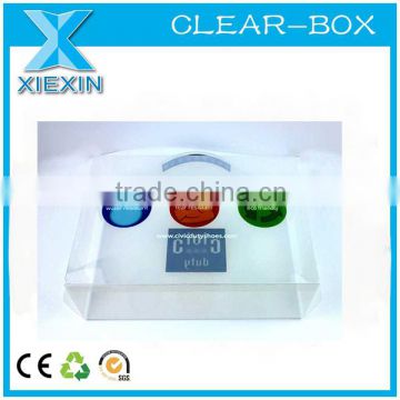 transparent boxes for shoes flat pp handle shoe box