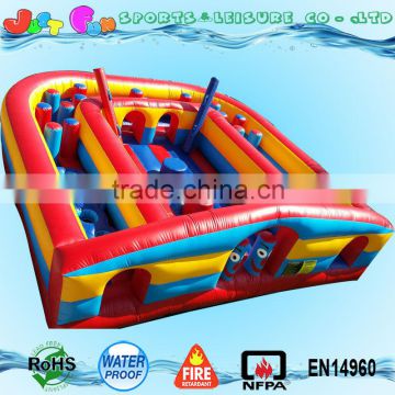 new design 18oz cheap commercial adult inflatable obstacle course course races for sale                        
                                                                                Supplier's Choice