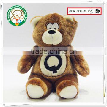 OEM/ODM Plush toys Factory stuffed teddy bear toys QQ bear light