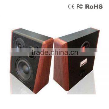 Wooden Wall Hanging pa Speaker Box With FCC Certificate