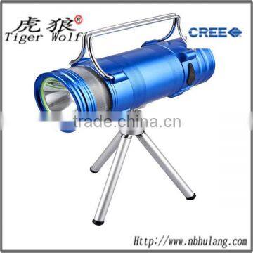 High Quality Rechargeable 300lumens LED Fishing Light with Tripod Included