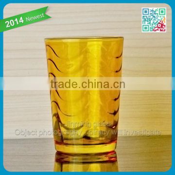 Gift Color Glass Cups Drinkware Tableware Juice Glasses