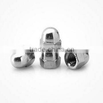 stainless steel DIN 1587 Hexagon Domed Cap Nut