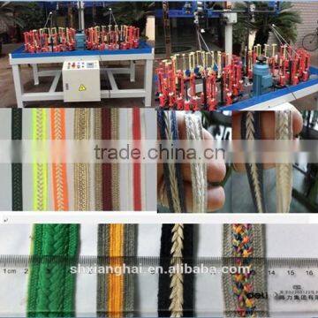 39 carriers multicolor cord/triples color belt braiding machine CE ISO9001