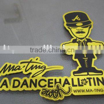 gold self adhesive label paper(PS-032)