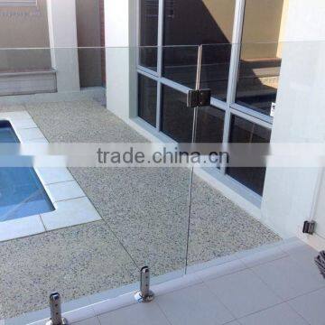 frameless glass pool fencing stainless steel spigot