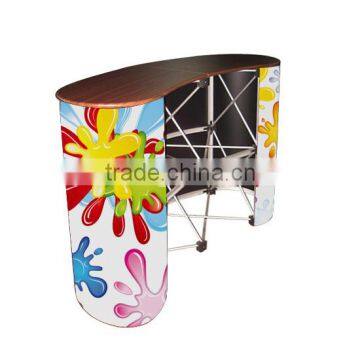 attractive cheap exhibition pop up counter