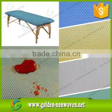 Mdedical Sms pp Nonwoven Fabric Roll/SMMS Nonwoven Fabric Roll in Stocklot/sms Bed Sheet Cover Nonwoven Cloth Supplier's Choice photo-2
