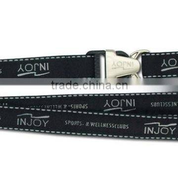 nice custom lanyard with double clip