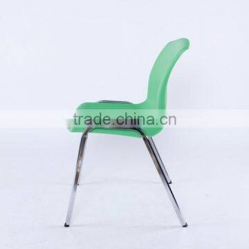 Hot Sales Primary Stacking Plastic School Chair With Metal Frame photo-6