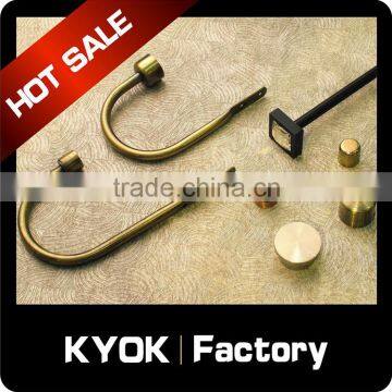 KYOK Prismatic Shape Latest Desigh Curtain Rod Hooks, 12 Years Home Decoration Curtain Hooks Accessories Factory Wholesale photo-5