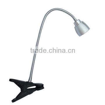 Shenzhen Mounteck gooseneck flexible 3w clip led desk lamp for reading, work and study