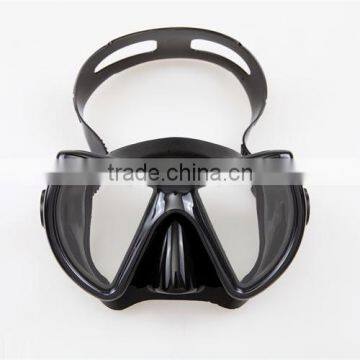 Big frame diving mask and good look scuba diving mask for adult