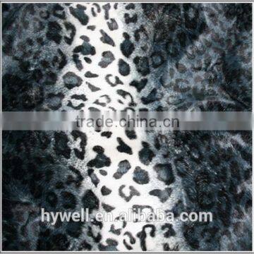 Leopard Print Velour Fabric Printed Velvet