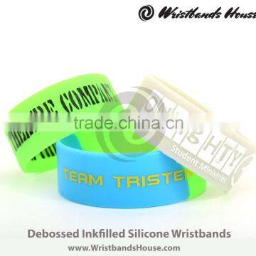 1 inch wide wristband | 1 inch wide bracelet | 1 inch wide armband | 1 inch wide silicone wristband