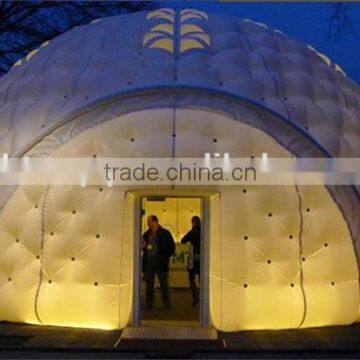 high quality inflatable tents export to Europe/semi-circular tent