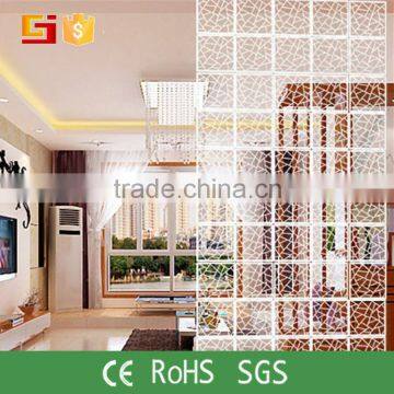 Eco-friendly Wood-plastic Hanging Folding Screen Room Divider