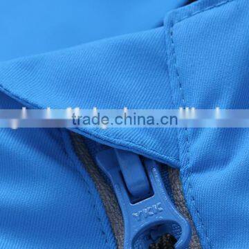 OEM Men Winter 10000mm Waterproof Blue Softshell Jacket photo-5