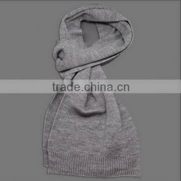 FASHION 70%ACRYLIC 30%WOOL KNITTED SCARF