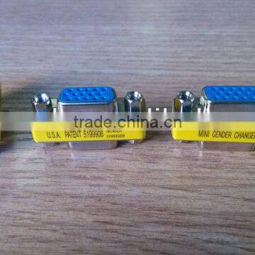 Vga 15p Female to Vga 15p Female Mini Gender Charger Adapter