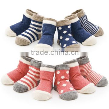 100% cotton vintage boy&girl bundle baby sock