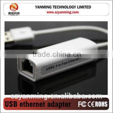 USB2.0 RJ45 LAN Female Ethernet Wired Network LAN Cable Adapter 10/100Mbps