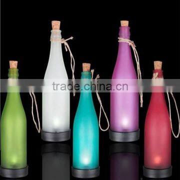 Colorful Solar Bottle Light