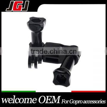 JGJ OEM Three-way Adjustable Pivot Arm Assembly for GoPro Hero and Compatible Action Camera