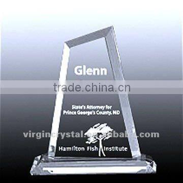 Wholesale customized clear balnk Elegant crystal award crafts