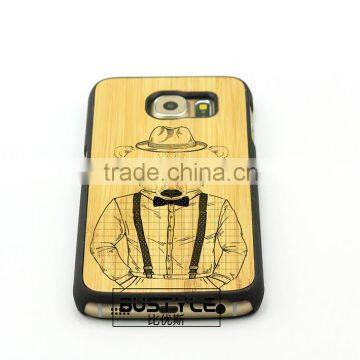 For IPhone 6 Wooden Covers, Wood Plastic Case for IPhone 6, Bamboo Wood Covers for Samsung Galaxy s6 s7 Edge j7 Case Quality Choice photo-6