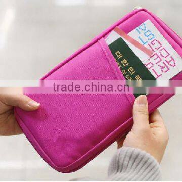 Colorful Popular Multifunction Custom Passport Cover Card Holder