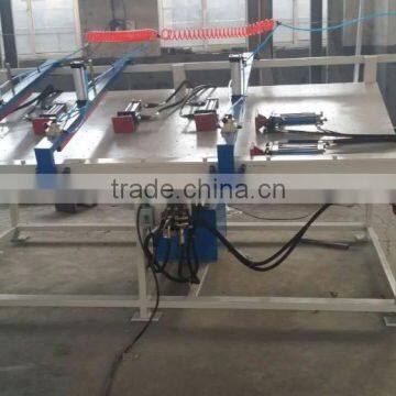 Single side wooden door assemby press machine