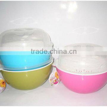 Vegetable Sieve With Cover/ Fruit Basket/Plastic Basket/sifter/griddle/boult/screen/sieve/Dried Basin/sieve With Basin/Colander photo-3