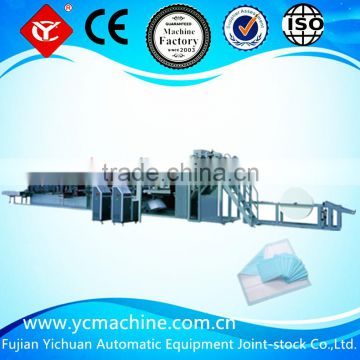 Full servo automatic maternity pad production line