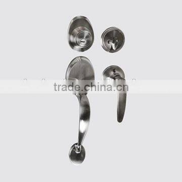 2016 Best Seller Euro Standard Zinc Alloy Satin Nickel and Bright Nickel Finish Middle Plate Reversible Mortise Lock Door photo-4