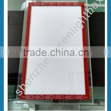 LED Frameless Acrylic Crystal Light Box