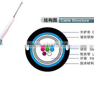 central tube Coaxial communication fiber optic cable manufacturer