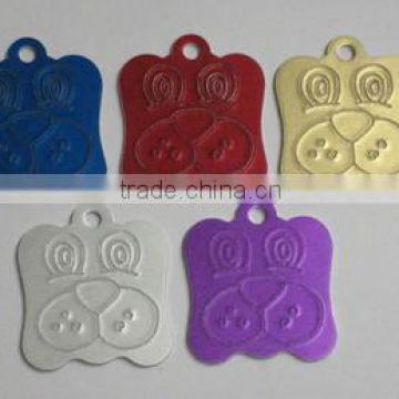 Dog Face Engravable Pet Identification Tags